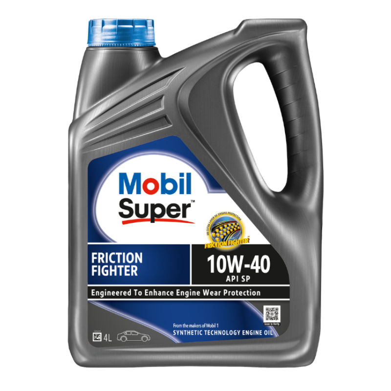 Mobil Super Friction Fighter 10W-40 4L