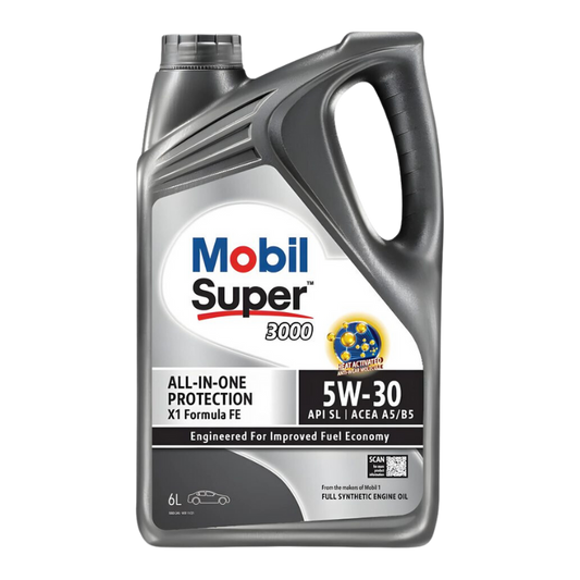 Mobil Super 3000 All-In-One Protection X1 Formula FE 5W-30 6L