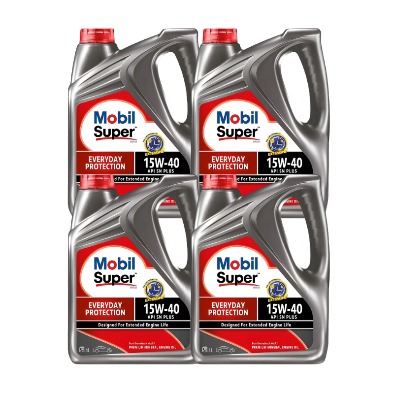 Mobil Super Everyday Protection 15W-40 4L (Carton 4 x 4L)