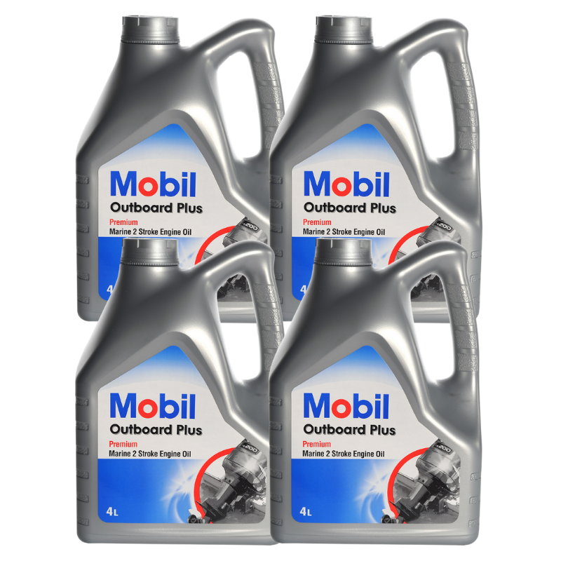 Mobil Outboard Plus 4L (Carton 4 x 4L)