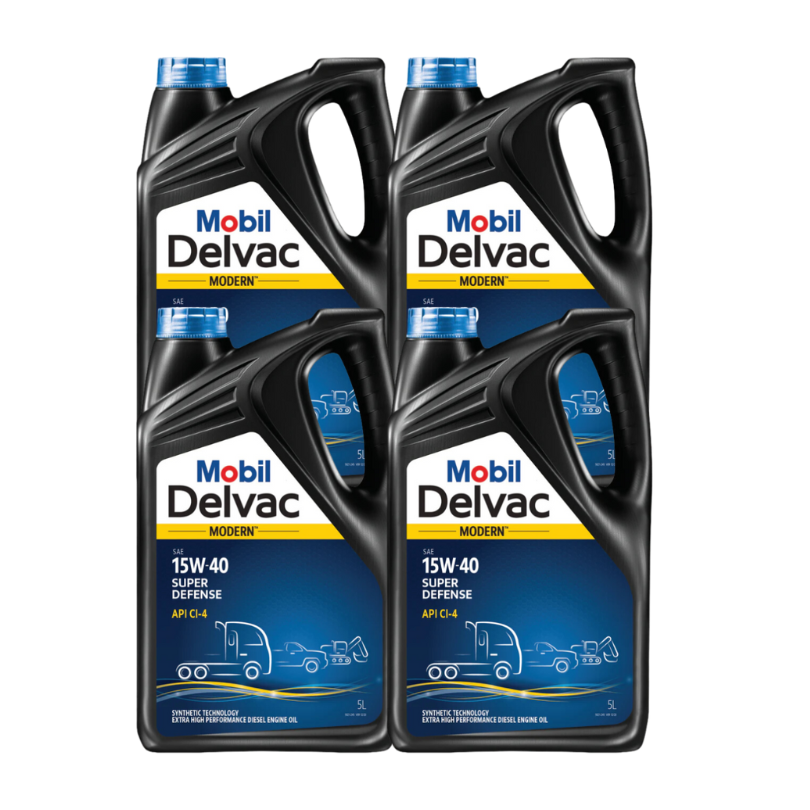 Mobil Delvac Modern 15W-40 Super Defense (Carton 4X5L)